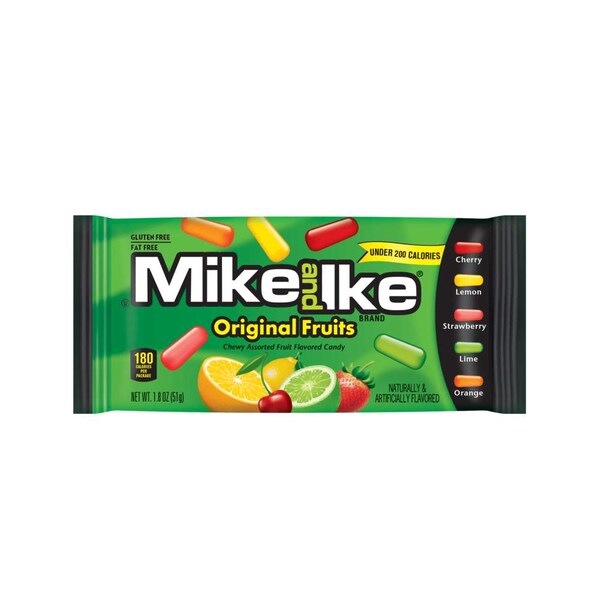 Mike & Ike Original Mike And Ike 1.8 oz., PK288 - 7097046180

Mike & Ike Original Mike And Ike 1.8 oz., paquete de 288 - 7097046180