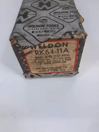 Weldon Ball End Mill 9088