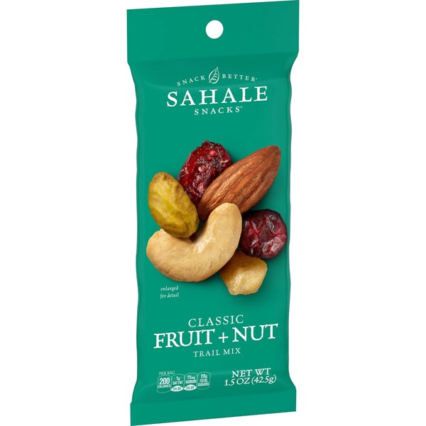 Sahale Snacks Sahale Fruit & Nut Clásico 1.5 oz., Paquete de 108 - 4899600022
