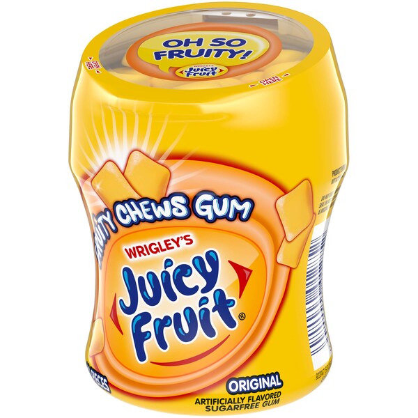 Fruta jugosa Juicy Fruit Chicles de Frutas Originales 40 Piezas, PK24 - 390915