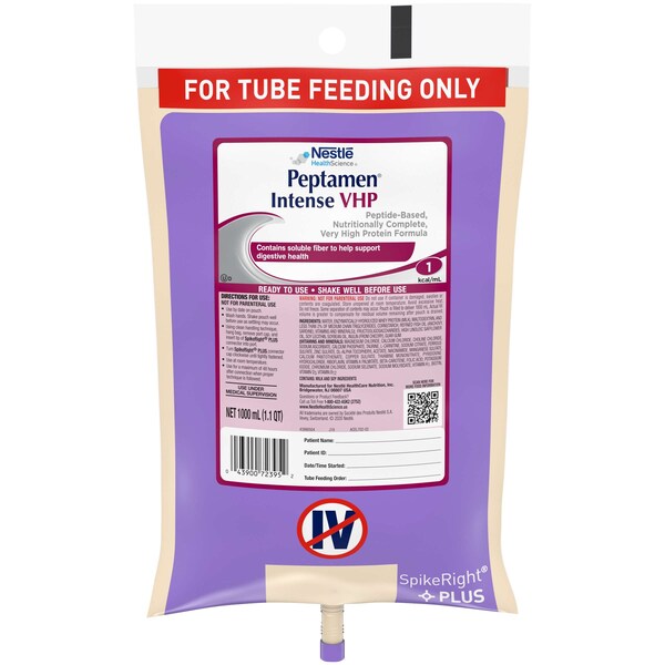 Alimentos Dietéticos Intensos Nestlé Muy Altos en Proteínas Spike Derecho 33.8 fl. oz., Paquete de 6 - 00043900493220U