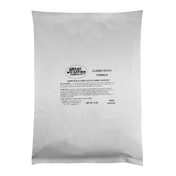 Mezcla para pastel de embudo de Gran Oeste de 5 libras, PK6 - 19143