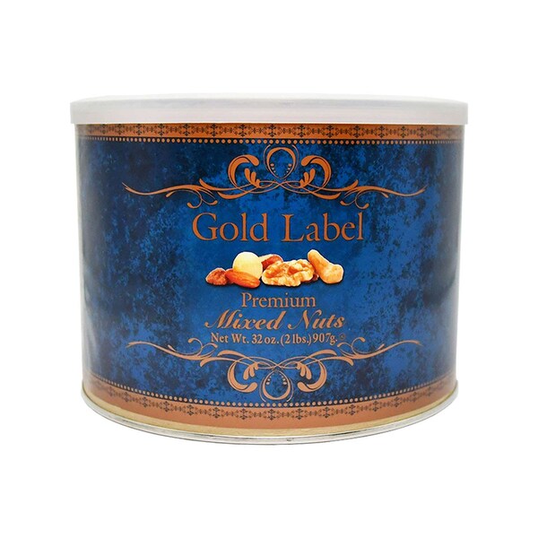 Etiqueta de Oro / Mezcla Premium Gold Label Azar de 32 oz en lata, paquete de 6 - 7279895