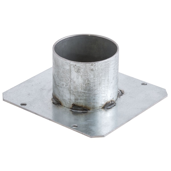 Hubbell Wiring Device-Kellems Recessed 10" Series, Bottom Feed Plate, Center, 2" EMT - S1R10CBF200