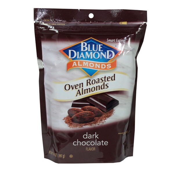 Diamante Azul Horno Asado Chocolate Oscuro 14 oz., Paquete de 6 - 05699