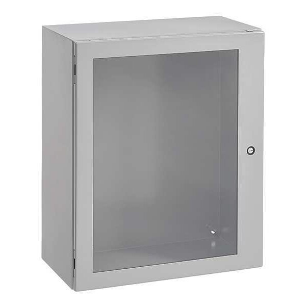 Nvent Hoffman Mild Steel Electrical Enclosures, 24 in H, 10 in D, 20 in W, NEMA 4, 12, Hinged - CSD242010