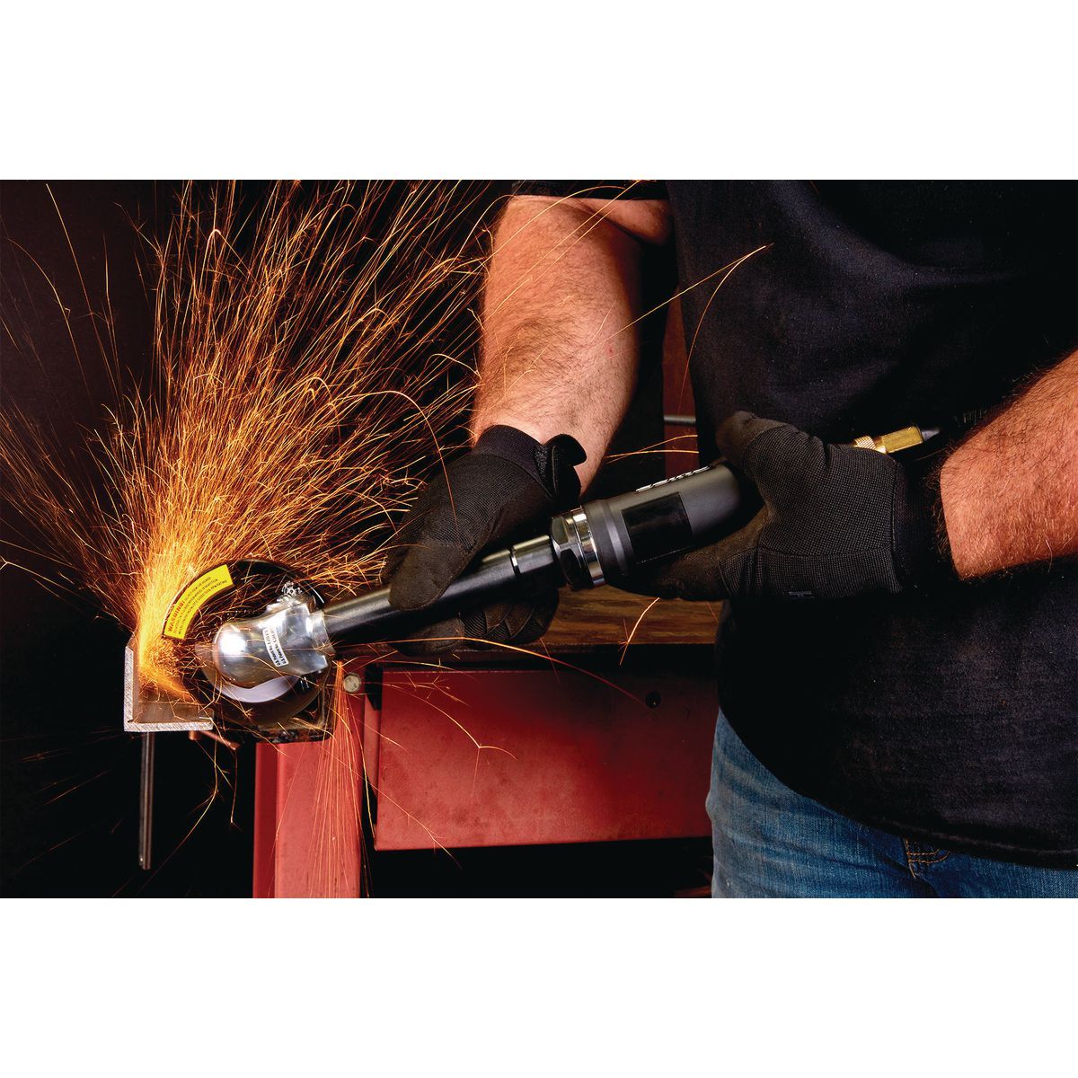 Herramienta de corte de alta velocidad profesional de alcance extendido Chief Pneumatic de 4 pulgadas - 64278