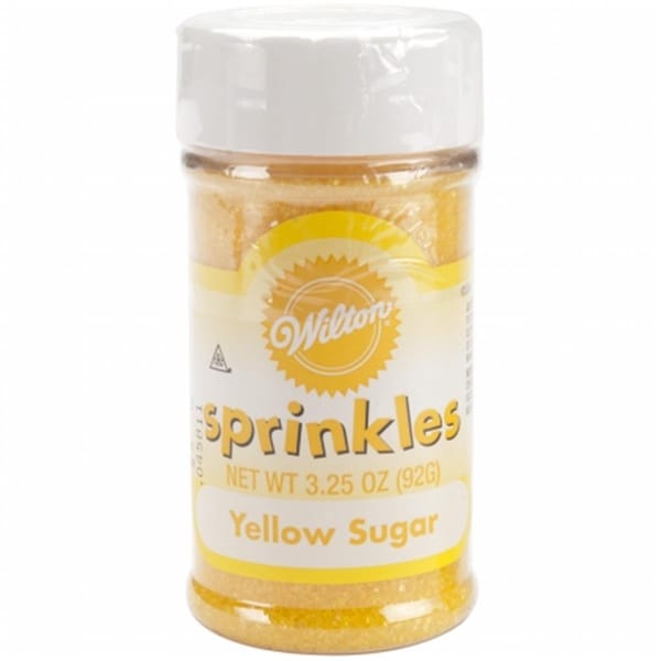 Wilton Sugar Sprinkles 32.5 Onzas Amarillo - W710754