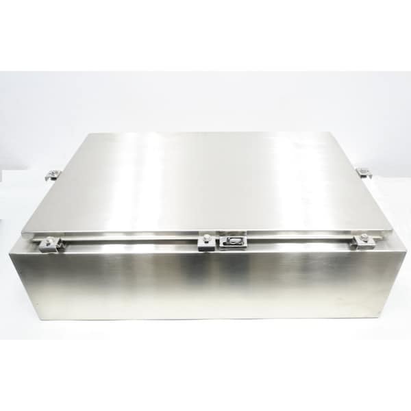 Cooper 316 Stainless Steel Electrical Enclosures, 30 in H, 8 in D, 20 in W, NEMA 4X, Hinged - 30208-4XSS6