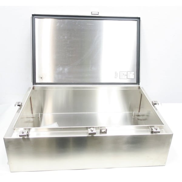 Cooper 316 Stainless Steel Electrical Enclosures, 30 in H, 8 in D, 20 in W, NEMA 4X, Hinged - 30208-4XSS6