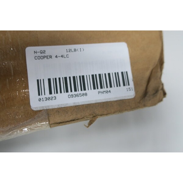 Cooper Carbon steel Electrical Enclosures, 10 in H, 4 in D, 8 in W, NEMA 4, Screw On - 1084-4LC
