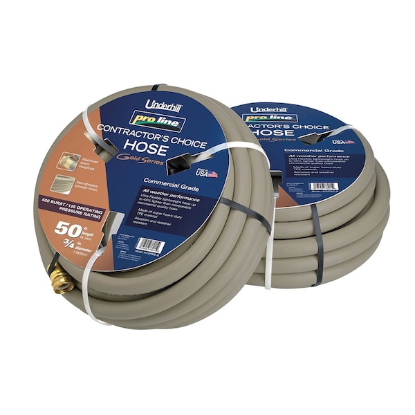 Underhill 5/8" Proline Hose Gold 100' Length - H58-100PRO-G