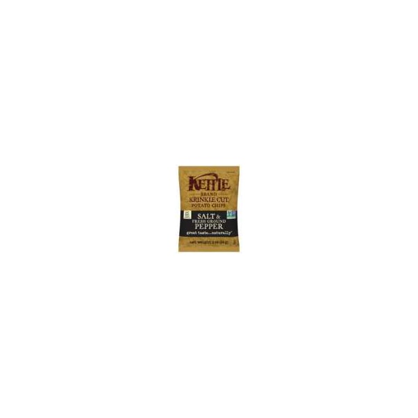 Kettle Foods Kettle Krinkle Papas Fritas Sal y Pimienta 2 oz., PK24 - 108431