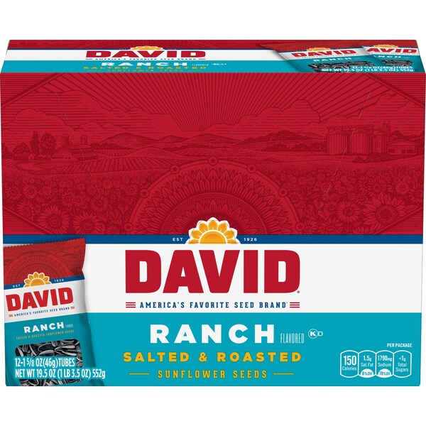David Ranch Tubos sin precio 1.625 oz., PK144 - 2620077236