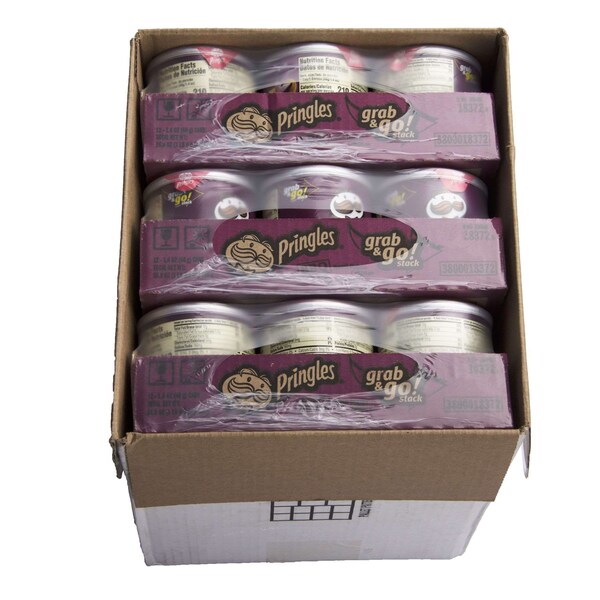 Pringles Papas Fritas BBQ de 1.4 oz., Paquete de 3 - 3800018539