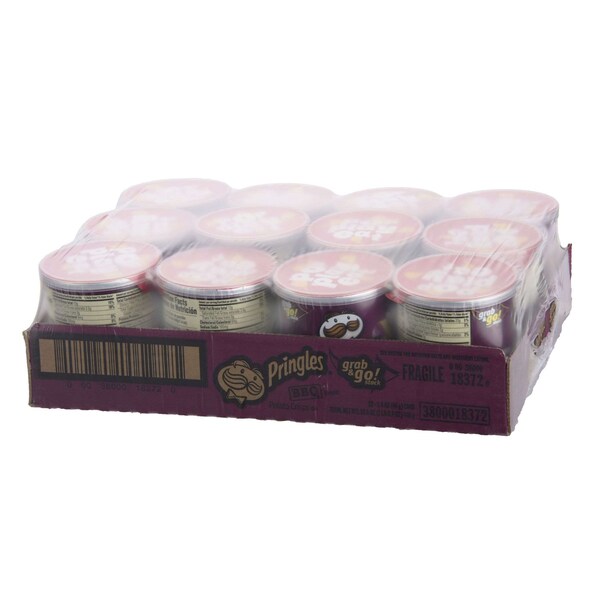 Pringles Papas Fritas BBQ de 1.4 oz., Paquete de 3 - 3800018539