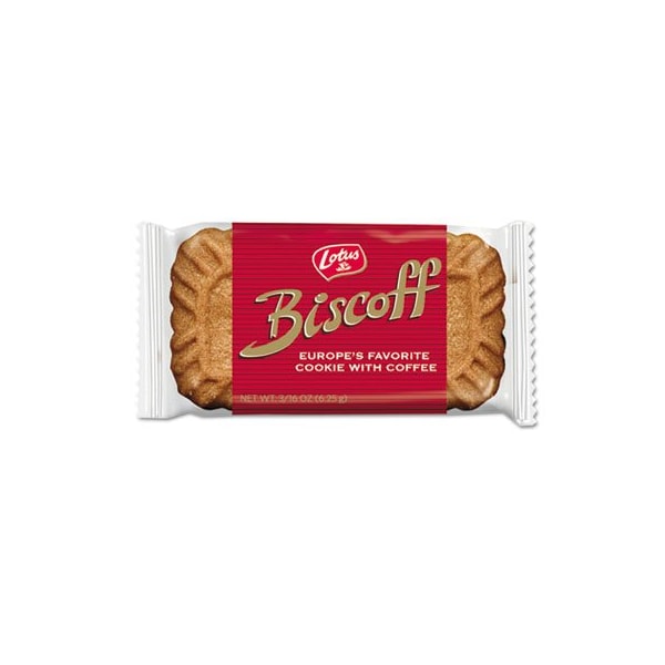 Distribuidores de cinco estrellas Biscoff, GALLETAS, CARAMELO, 0.22 OZ, 100PK - 456268