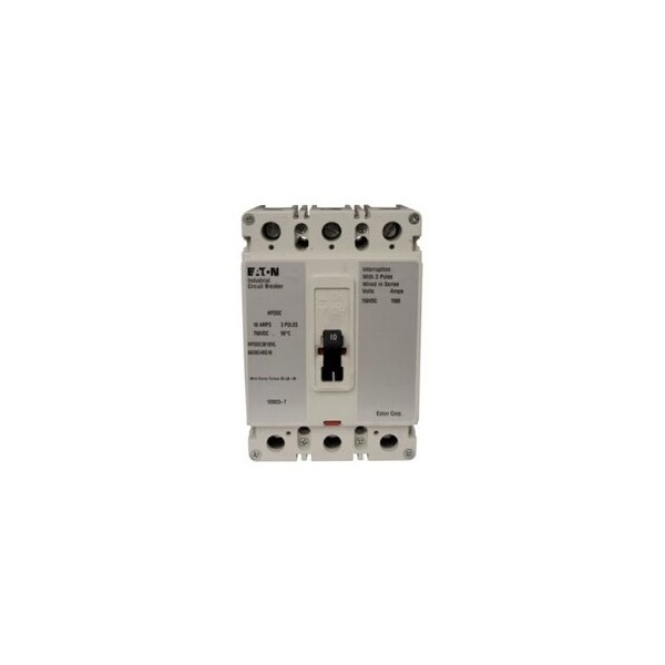 Eaton Molded Case Breakers MCCBs HFD 3P 125A 600V 50/60Hz 3Ph F Frame - HFDDC3125L