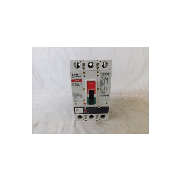 Eaton Molded Case Breakers MCCBs JGE 3P 225A 600V 50/60Hz 3Ph J Frame - JGE3225FAW