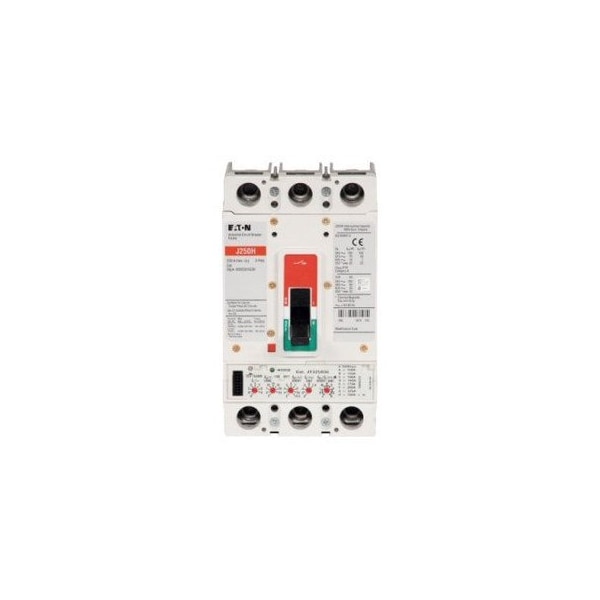 Eaton Molded Case Breakers MCCBs JGE 3P 225A 600V 50/60Hz 3Ph J Frame - JGE3225FAW