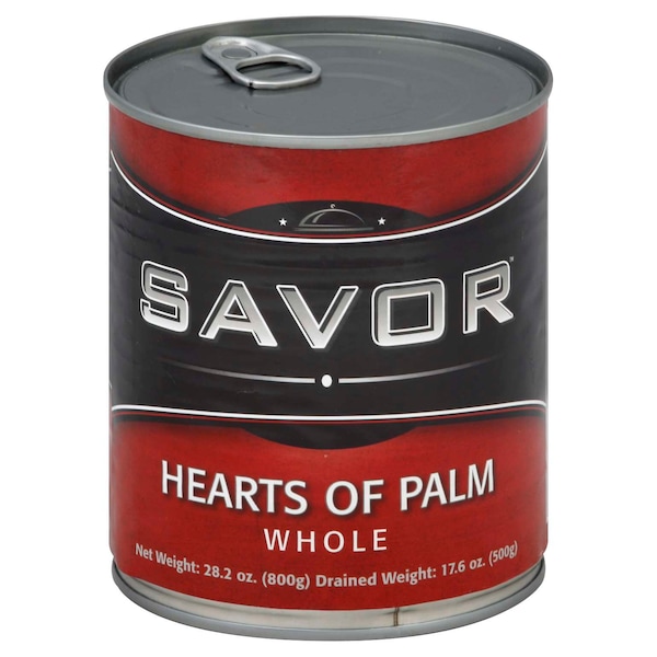 Sabores Importados Corazones de Palmito Enteros 28 oz., paquete de 12 - 352630
