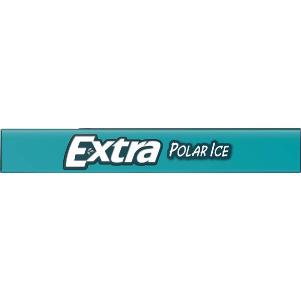 Extra Extra Polar Ice Chicle de 15 piezas en presentación individual, paquete de 60 - 326138