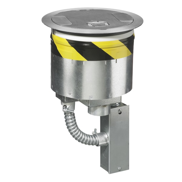 Hubbell Wiring Device-Kellems Recessed 8" Series, Kit - S1R8PT3ALU