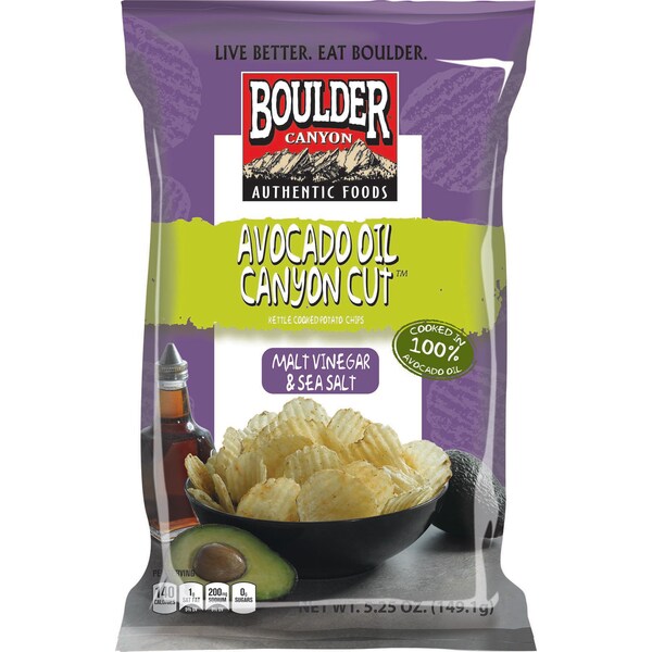 Cañón de Boulder Cañón de Boulder Corte 5.25 oz. Aguacate de Malta y Vinagre, PK12 - 12192