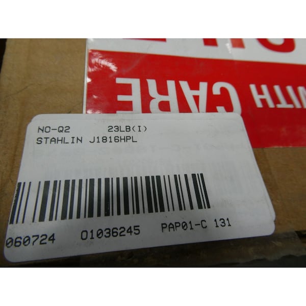 Stahlin Fiberglass Electrical Enclosures, 18 in H, 12 in D, 16 in W, Hinged - J1816HPL