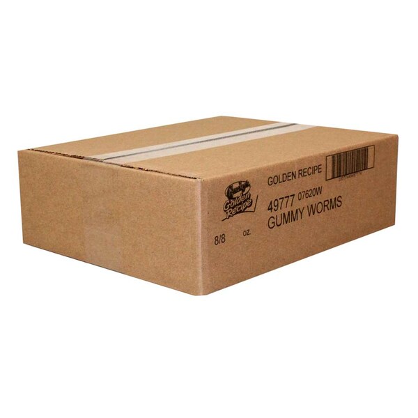 Receta Dorada Gomitas Gusano 8 oz., Paq. de 8 - 7620