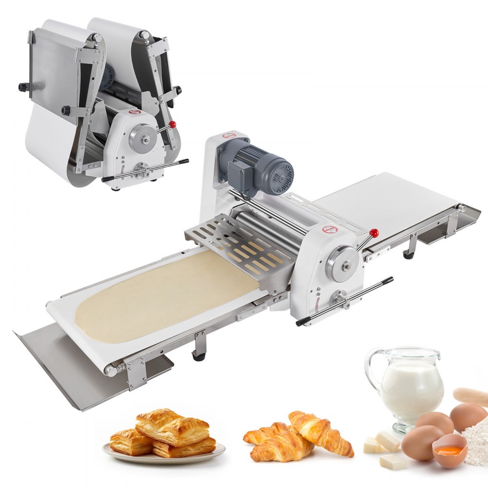 VEVOR Commercial Electric Dough Sheeter Machine 19.7" Dough Roller Pastry Press - DDQSJTM197INUF2ZCV1