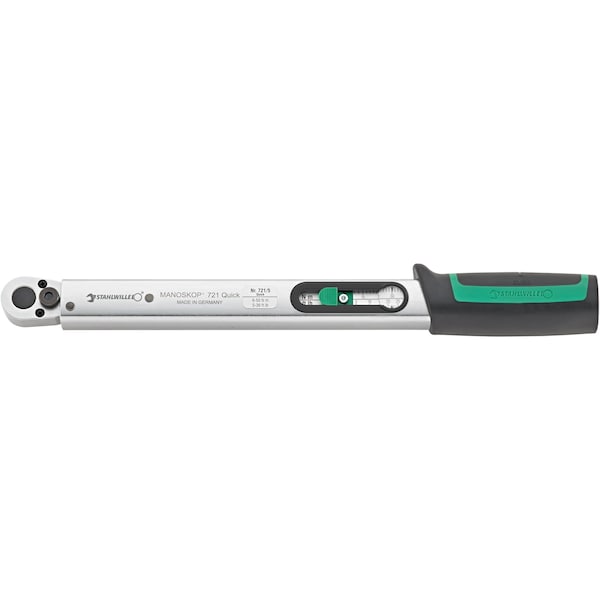 Stahlwille Tools MANOSKOP torque wrench ratchet No.721/5 QUICK 6-50 N·m sq drive 3/8 - 50204005