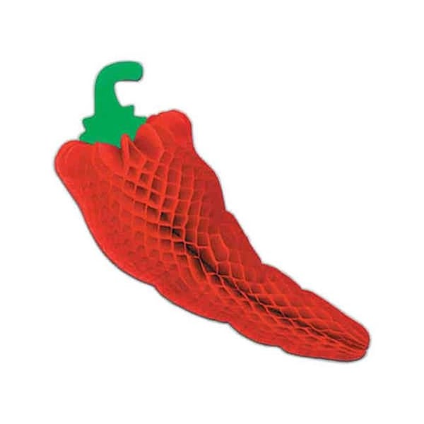 Beistle Co Beistle - 55632 - Pimiento de papel crepé - Paquete de 12 - 55632