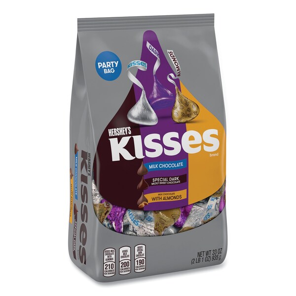 Assortment de Bolsa para Fiesta de Hershey KISSES, 33 oz Bolsa - 99509