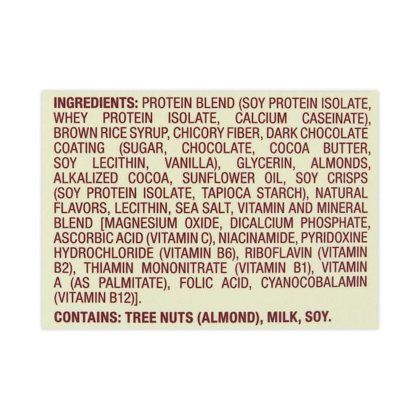 Barritas altas en proteína Thinkthin, Almond Brownie, Barra de 141 oz, paquete de 10, 10PK - 71095