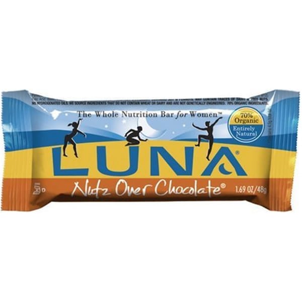 Clif Bar Orgánico Nutz Over Chocolate Luna - 30806