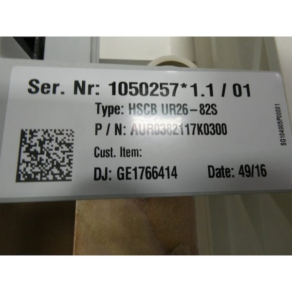 Secheron 2600A AMP 2000V-DC OTHER CIRCUIT BREAKER - HSCB UR26-82S AUR0382117K0300