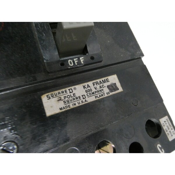 Square D 2P 225A AMP 600V-AC MOLDED CASE CIRCUIT BREAKER - KH-26225