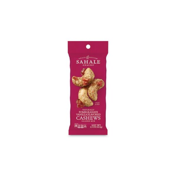 Folgers Coffee Sahale, Mezclas glaseadas, Mezcla de nuez de marañón y vainilla, 1.5 oz, paquete de 18 - 900021