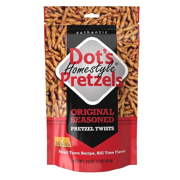 Pretzels caseros de Dots, 16 oz Bolsa - 0002-DP