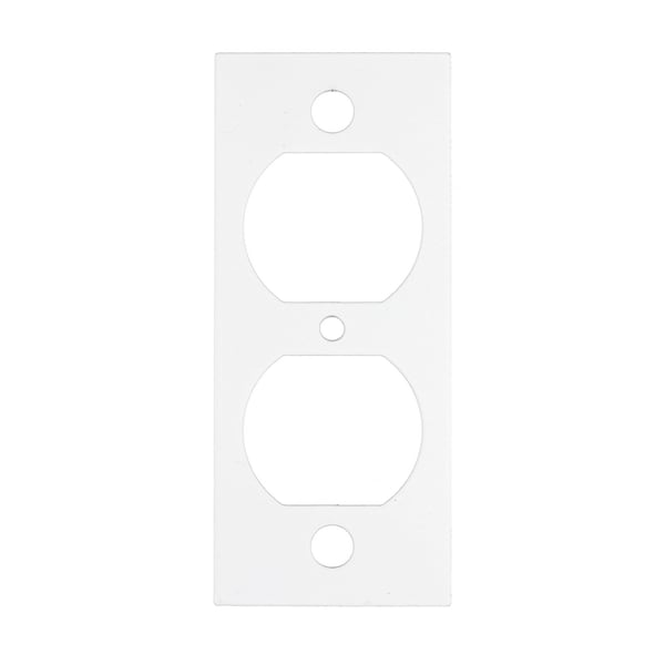 Hubbell Wiring Device-Kellems Sub-Plate, 1 Gang, Steel - S1R8CSPI