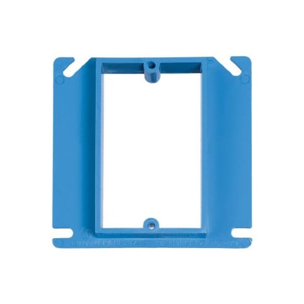 Abb Electrical Box Cover, 1 Gang, Square, Non-Metallic, Raised Cover - A410R-CAR