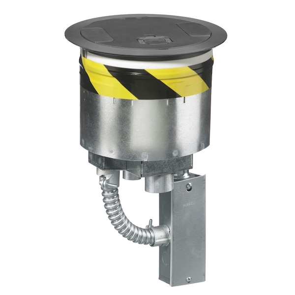 Hubbell Wiring Device-Kellems Recessed 8" Series, Kit - S1R8PTZZ1GRY