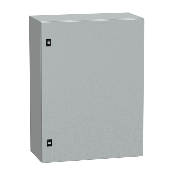 Schneider Electric Steel Electrical Enclosures, 3.15 in H, 11.8 in D, 23.6 in W, Hinged - NSYCRN86300P