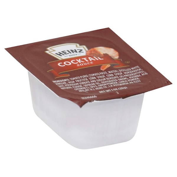 Salsa Cóctel de Mariscos Heinz Heinz 1 oz., paquete de 100 - 10013000714508