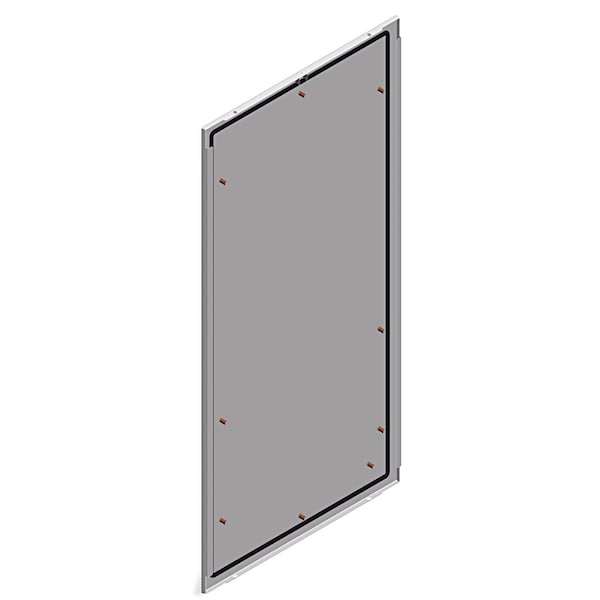 Schneider Electric Rear Panel, 2000 mm. H x 400 mm. W, Steel - NSYBP204