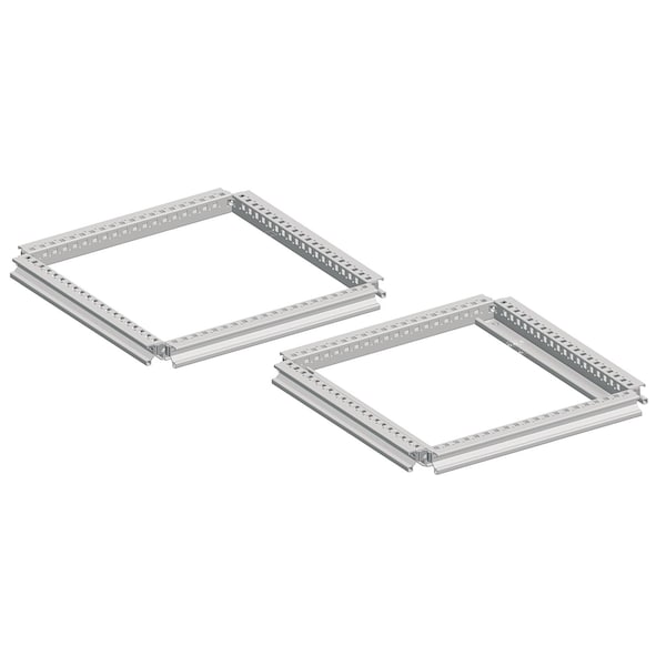 Schneider Electric Framework kit, 600 mm. W x 600 mm. L, Steel - NSYSFC66