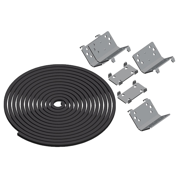Schneider Electric Coupling Kit, 65 mm. H x 340 mm. W x 365 mm. L, Steel - NSYSFBK