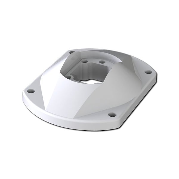 Saginaw Control & Engineering Floor Stand Kit, 1.93 in. H x 7.68 in. W x 5.71 in. L, Aluminum - SCE-SAFFS