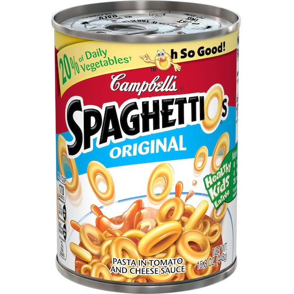 Campbells Campbell's Spaghetti O's Pasta de Tomate 15.8 oz. Lata, Paquete de 24 - 000023283